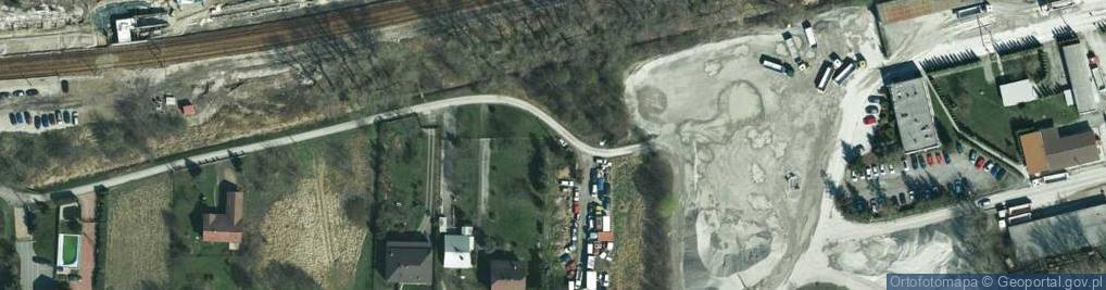 Zdjęcie satelitarne Kolejowa ul.