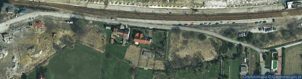 Zdjęcie satelitarne Kolejowa ul.