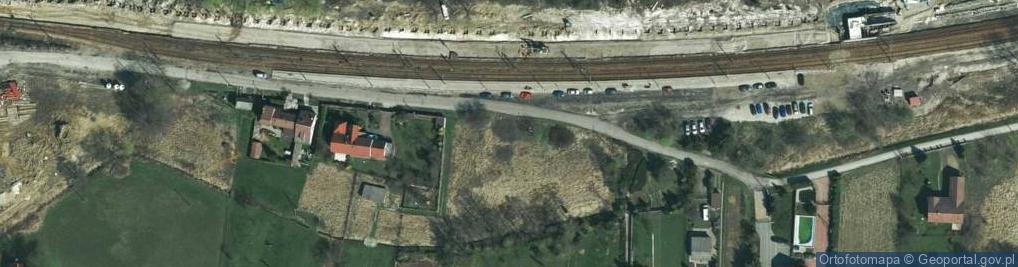 Zdjęcie satelitarne Kolejowa ul.