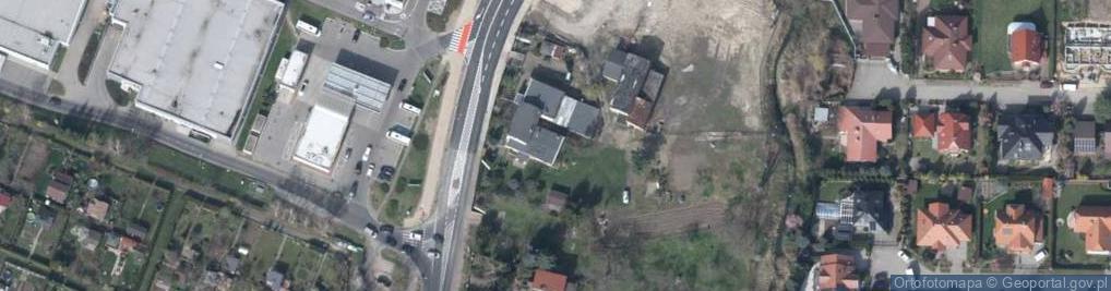 Zdjęcie satelitarne Kolorowa ul.