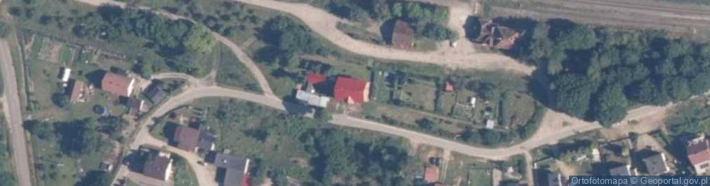 Zdjęcie satelitarne Kolejowa ul.