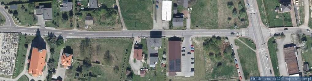 Zdjęcie satelitarne Komisji Edukacji Narodowej ul.