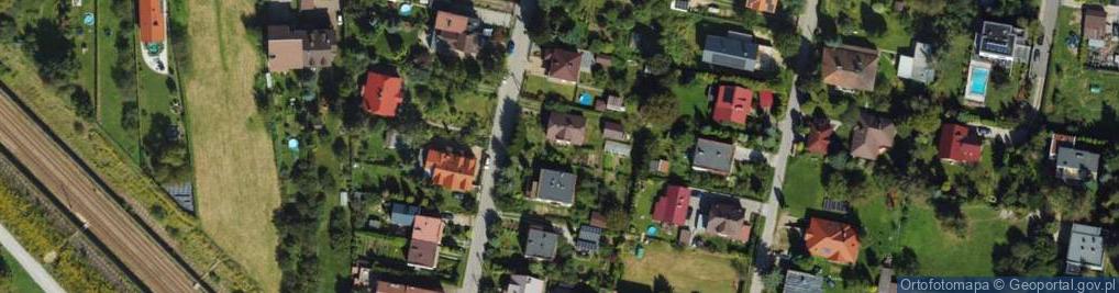 Zdjęcie satelitarne Kolejowa ul.