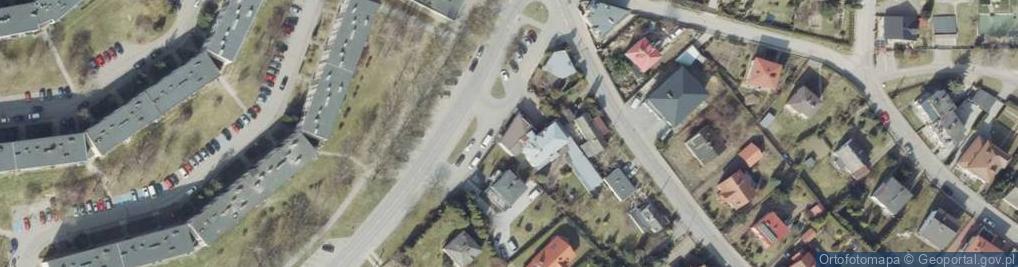 Zdjęcie satelitarne Koseły Romana ul.