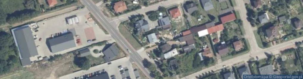Zdjęcie satelitarne Kolejowa ul.