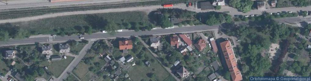 Zdjęcie satelitarne Kolejowa ul.