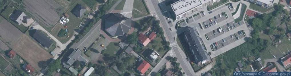 Zdjęcie satelitarne Kościelna ul.