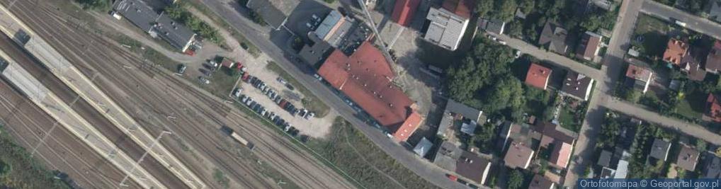 Zdjęcie satelitarne Kolejowa ul.