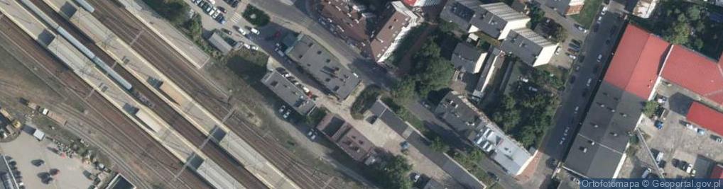 Zdjęcie satelitarne Kolejowa ul.