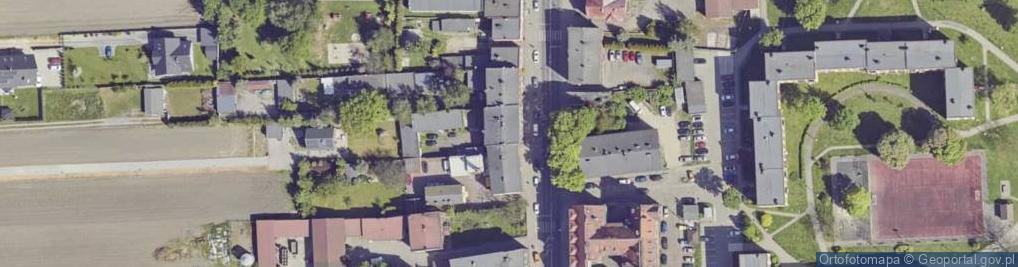 Zdjęcie satelitarne Kościelna ul.