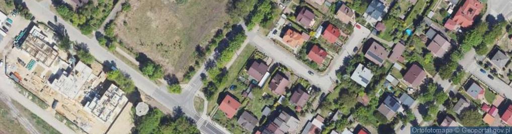 Zdjęcie satelitarne Konstytucji 3 Maja ul.