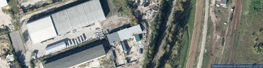 Zdjęcie satelitarne Kolejowa ul.
