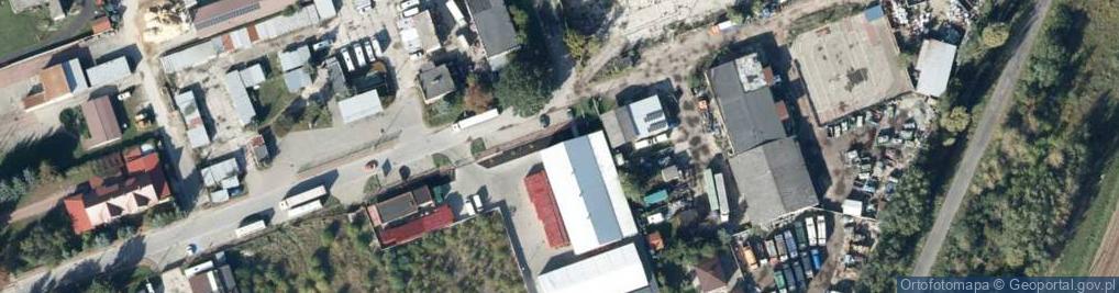 Zdjęcie satelitarne Kossaka Wojciecha ul.