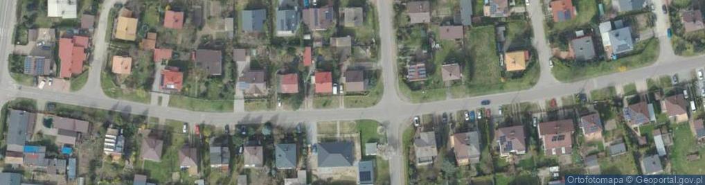 Zdjęcie satelitarne Konwaliowa ul.
