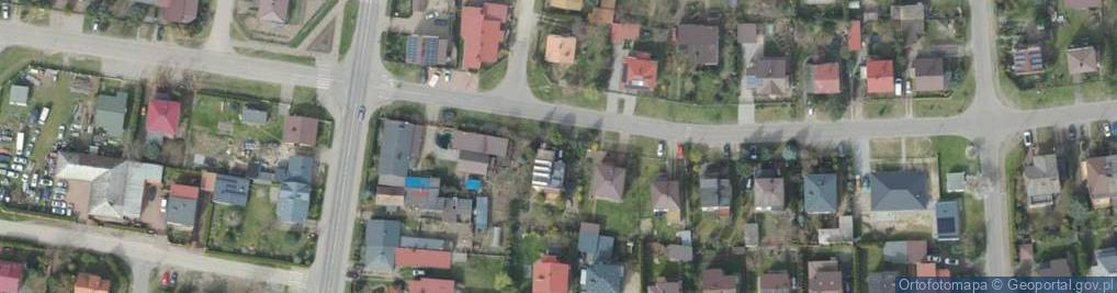 Zdjęcie satelitarne Konwaliowa ul.