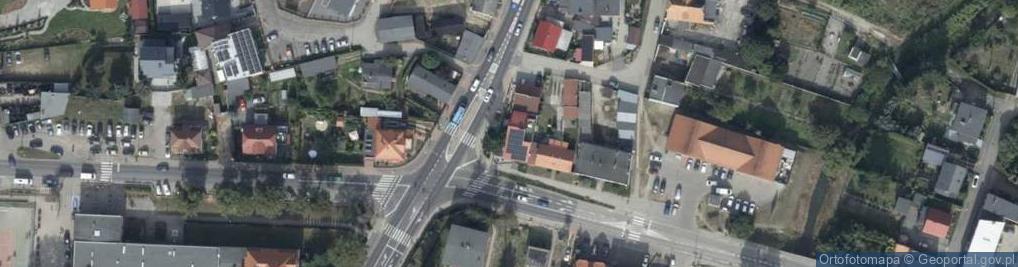 Zdjęcie satelitarne Kościelna ul.