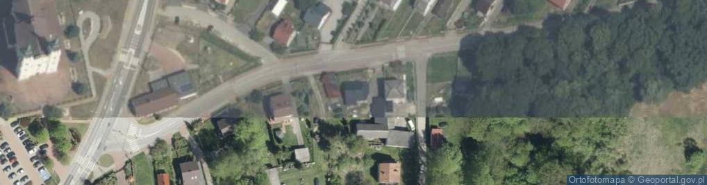 Zdjęcie satelitarne Kolejowa ul.