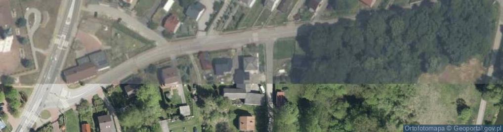 Zdjęcie satelitarne Kolejowa ul.