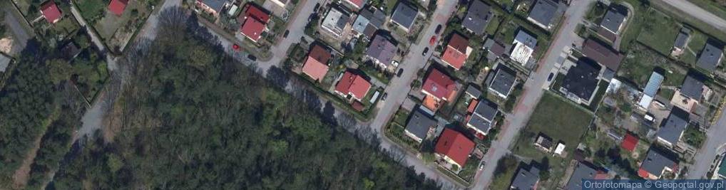 Zdjęcie satelitarne Kormoranów ul.