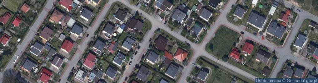 Zdjęcie satelitarne Kormoranów ul.