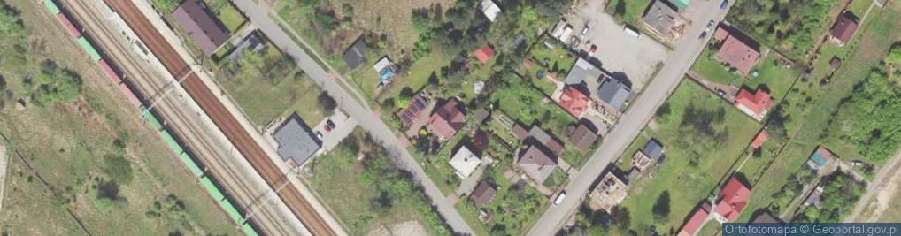 Zdjęcie satelitarne Kolejowa ul.