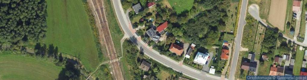 Zdjęcie satelitarne Kolejowa ul.