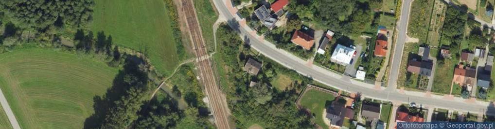 Zdjęcie satelitarne Kolejowa ul.