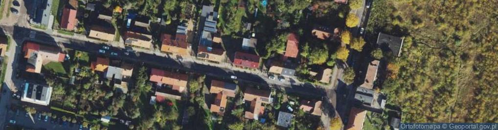 Zdjęcie satelitarne Kossaka Juliusza ul.