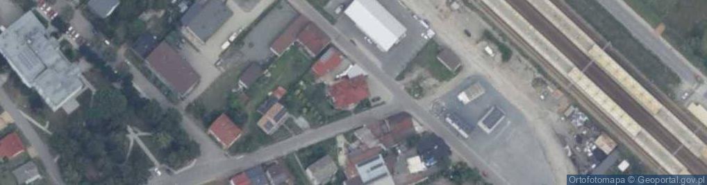 Zdjęcie satelitarne Kolejowa ul.