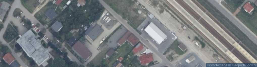 Zdjęcie satelitarne Kolejowa ul.