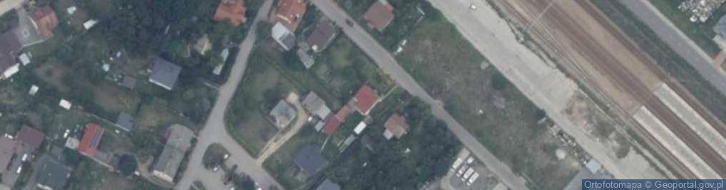 Zdjęcie satelitarne Kolejowa ul.