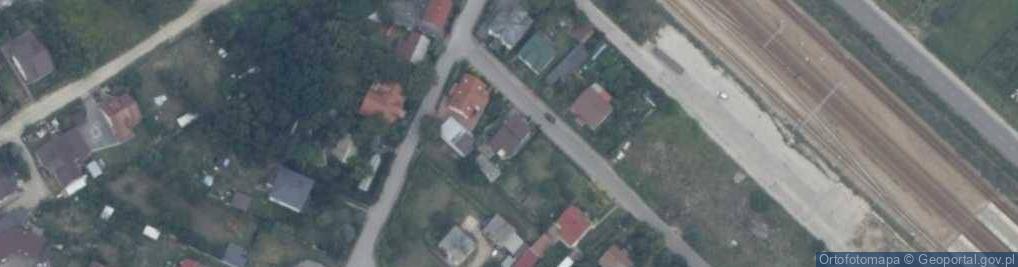 Zdjęcie satelitarne Kolejowa ul.