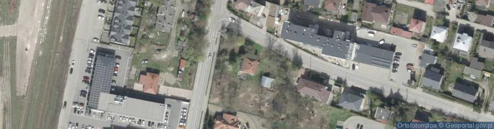 Zdjęcie satelitarne Kolejowa ul.