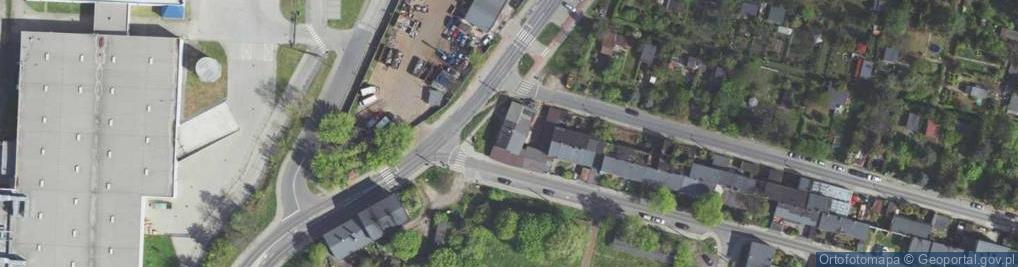 Zdjęcie satelitarne Kombajnistów ul.