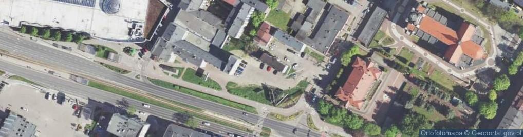 Zdjęcie satelitarne Kościelna ul.