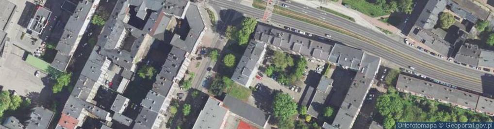 Zdjęcie satelitarne Kościelna ul.
