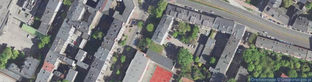 Zdjęcie satelitarne Kościelna ul.