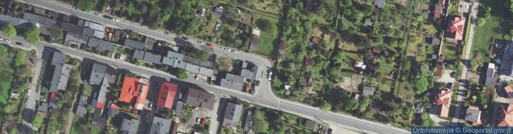 Zdjęcie satelitarne Koźla ul.
