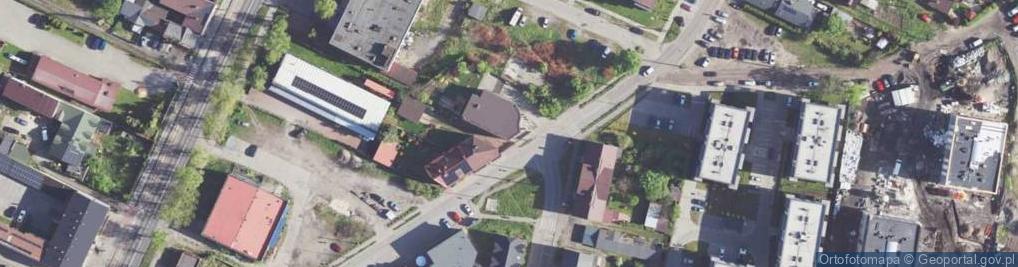 Zdjęcie satelitarne Konstytucji ul.