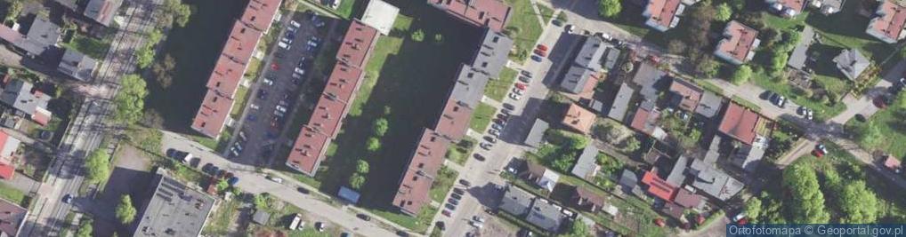 Zdjęcie satelitarne Konstytucji ul.