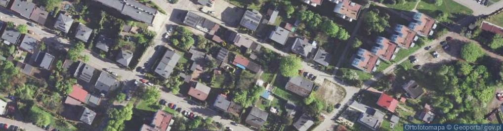 Zdjęcie satelitarne Konstytucji ul.