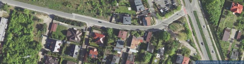 Zdjęcie satelitarne Kolonia Pod Klimontowem ul.