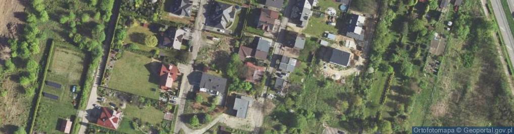 Zdjęcie satelitarne Kolonia Pod Klimontowem ul.