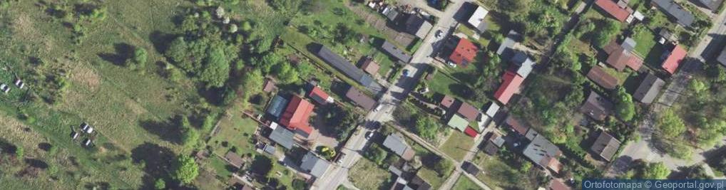 Zdjęcie satelitarne Komuny Paryskiej ul.