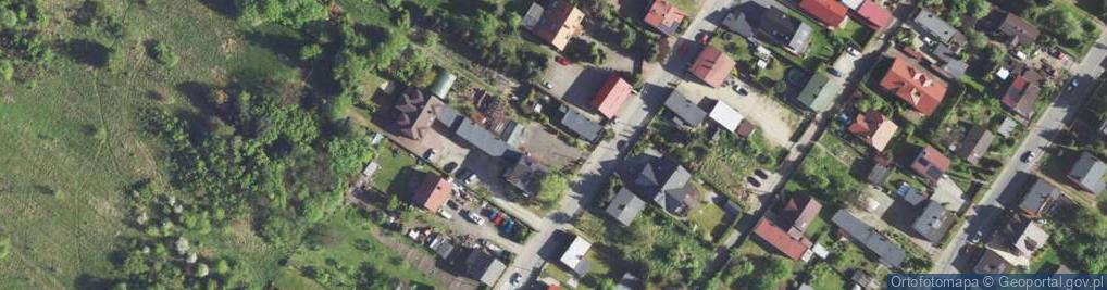 Zdjęcie satelitarne Komuny Paryskiej ul.