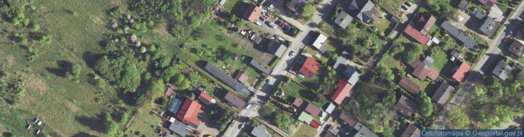 Zdjęcie satelitarne Komuny Paryskiej ul.