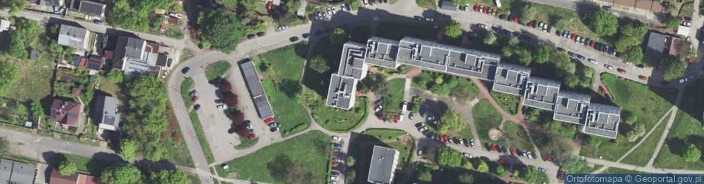 Zdjęcie satelitarne Kossaka Juliusza ul.