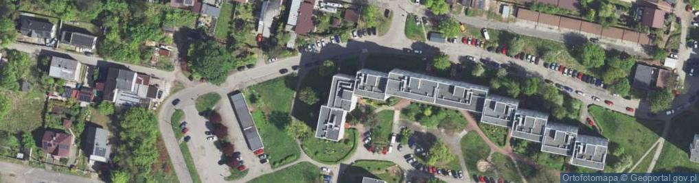 Zdjęcie satelitarne Kossaka Juliusza ul.