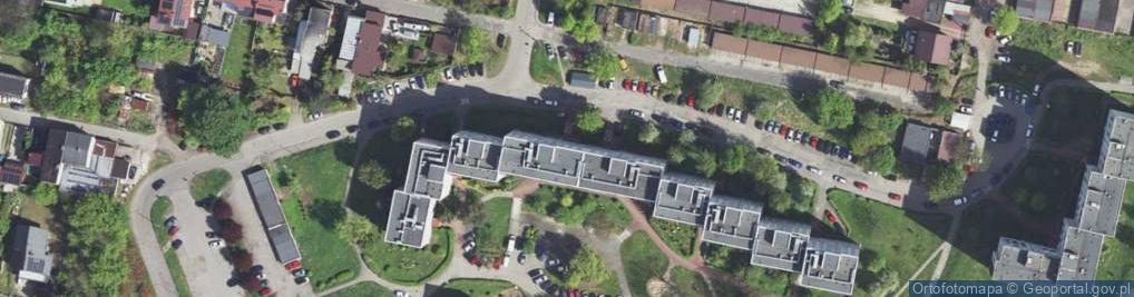 Zdjęcie satelitarne Kossaka Juliusza ul.