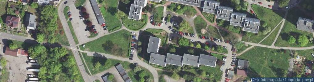 Zdjęcie satelitarne Kossaka Juliusza ul.